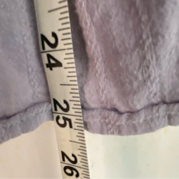 American Eagle women’s lavender peasant top  SZ  M - Picture 5 of 7